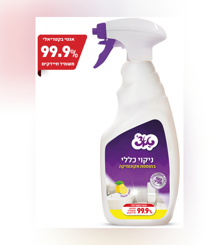 תרסיס ניקוי כללי+אקונומיקה 750 מ