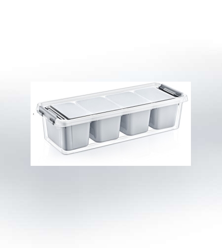 קופסא מחולקת 4 תאים עמוקה