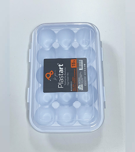 קופסא לאחסון ביצים - 15 יחידות