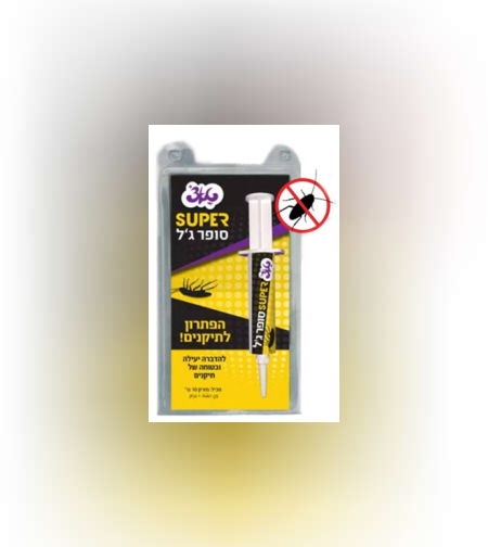 סופר ג'ל - ג'ל להדברת תיקנים - טאצ'