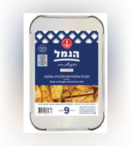 תבנית אלומיניום מלבנית עמוקה-מארז 9 י