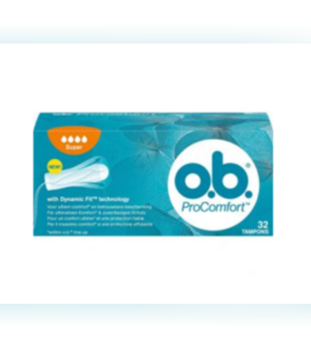 טמפונים סופר - o.b או-בה