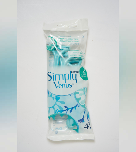 סכיני גילוח ונוס סימפלי חד פעמי נשים - Gillette