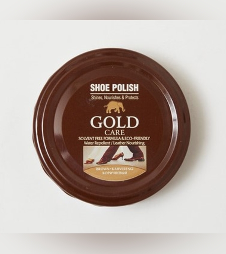 משחת נעליים חומה