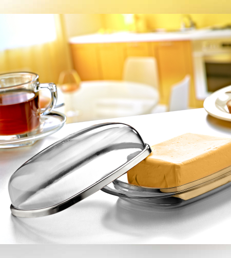 כלי מעוצב לחמאה