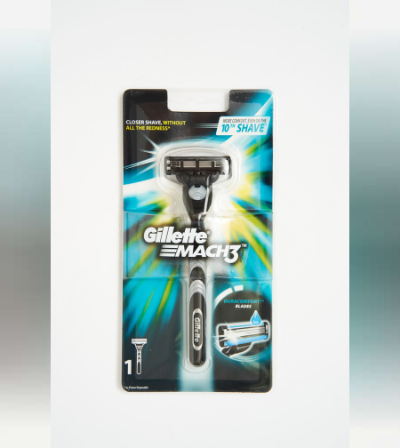 מכשיר + 1 סכין גילוח ג'ילט מאך - Gillette