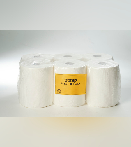 נייר ניגוב 100 מ', 6 גלילים - קומסס