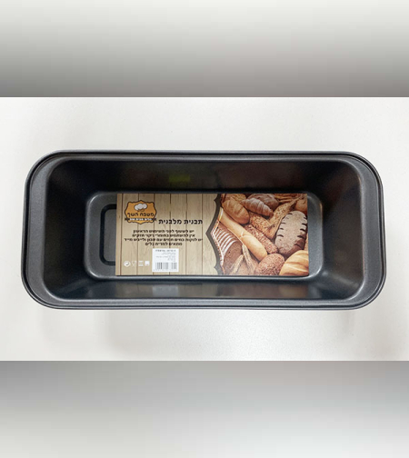 תבנית מתכת מלבנית - 26X11 ס