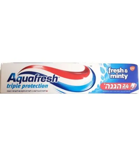 משחת שיניים אקוה פרש הגנה משולשת