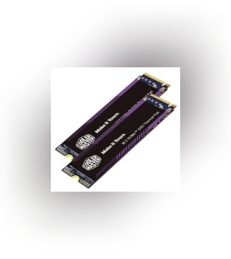 מדבקות קירור COOLER MASTER CM M.2 SSD Thermal Pad 60x18 2pcs Pack