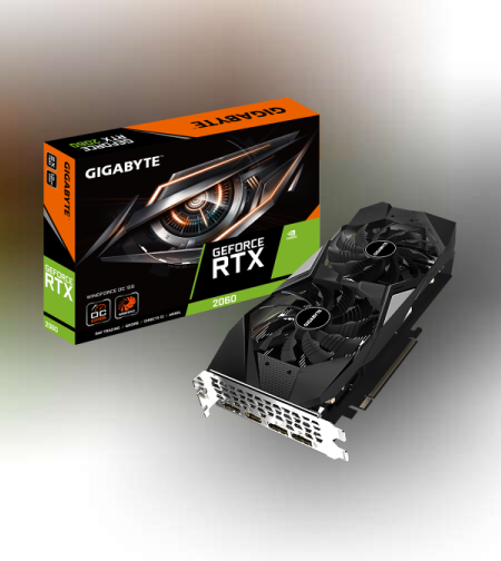 כרטיס מסך Gigabyte RTX 2060 12GB GV-N206D6-12GD