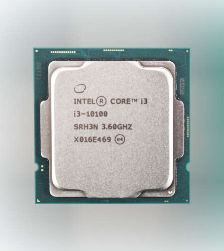 מעבד דור 10 Intel Core i3-10100 Tray 4Crs 8Thrd 4.3Ghz lga1200