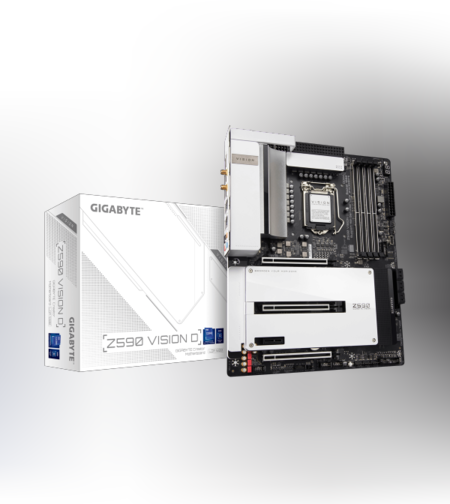 לוח אם אינטל דור 10/11 GIGABYTE Z590 Vision D LGA 1200 PCie4.0X16
