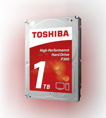 דיסק קשיח פנימי לנייח Toshiba P300 1TB 7200rpm 64MB 3.5