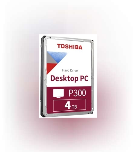 דיסק פנימי מכאני לנייח Toshiba P300 4TB 5400RPM 3.5 SATA III