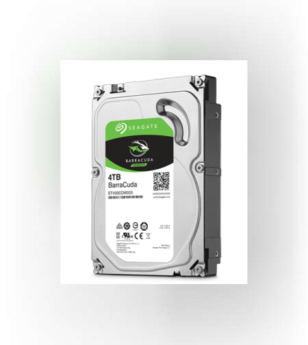 דיסק פנימי SEAGATE BARRACUDA ST4000DM004 4TB 3.5 SATA