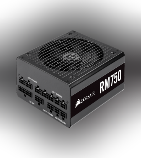 ספק כח מודולרי Corsair RM750 Gold Modular 750W 