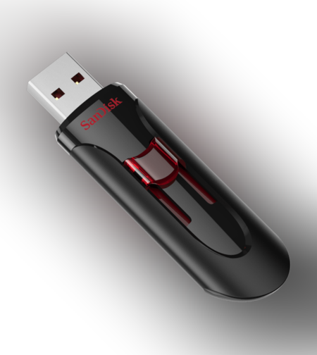 דיסק און קי SanDisk 64GB CRUZER GLIDE usb 3.0