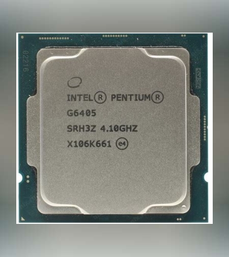 מעבד דור 10 Intel Pentium Gold G6405 Tray 4.1GHZ dual core