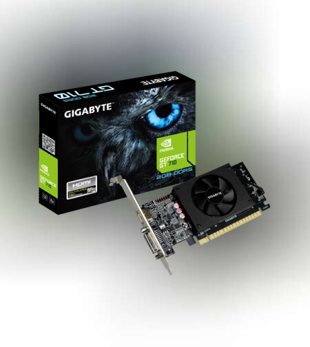 כרטיס מסך GIGABYTE GeForce GT710 DDR5 2GB 64 bit 300W