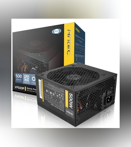 ספק כח PLUS 500watt Active PFC ANTEC VP500P 80