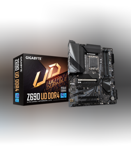 לוח דור 12 Gigabyte Z690 UD DDR4 Lga1700 2.5gb lan DP HDMI INTEL