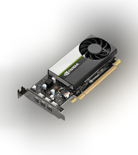 כרטיס מסך לתוכנות גרפיות PNY Quadro T400 2GB GDDR6 Mini DPx3