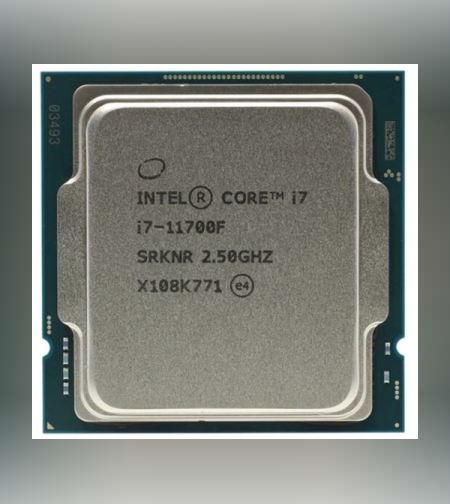 מעבד דור 11 INTEL Core i7-11700F Tray up to 4.90 GHz 16M Cache