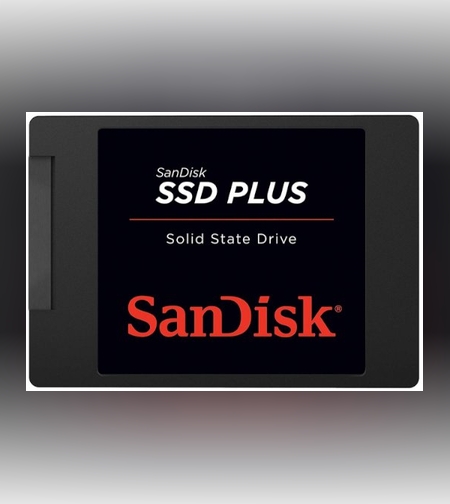 דיסק פנימי SanDisk SSD PLUS 1TB 2.5 SATA III R 535MB/s W 450MB/s