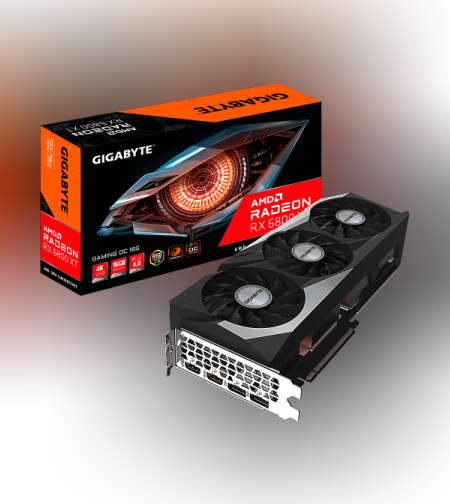 כרטיס מסך GIGABYTE RX 6800 XT GAMING OC 16G 16GB GDDR6 RGB
