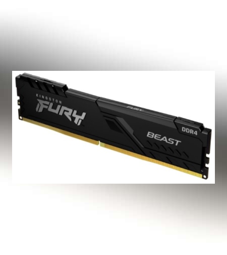 זכרון לנייח Kingston Fury Beast KF432C16BB/8 8GB DDR4 3200Mhz