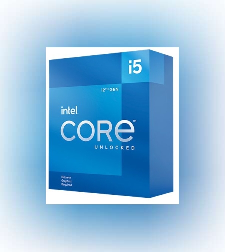 מעבד דור 12 INTEL I5-12600KF BOX 10CRS 6pr 4efc 150W NO GPU