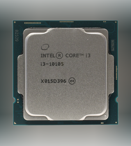 מעבד דור 10 Intel Core i3-10105 Processor up to 4.40 GHz Tray