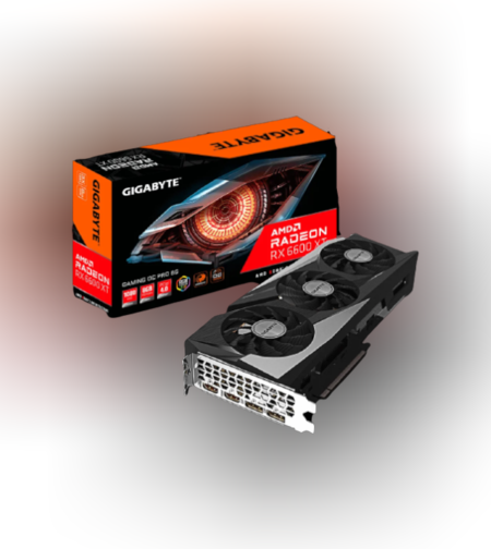 כרטיס מסך Gigabyte RADEON RX6600XT 8GB GAMING PRO rev 1.0