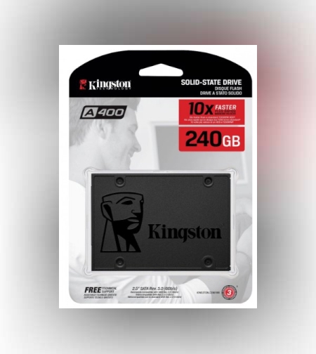 דיסק פנימי 2.5 SSD Kingston 240GB A400