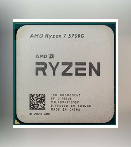 מעבד AMD Ryzen 7 5700G Tray 8Cores 16 Threads Vega 8 GPU