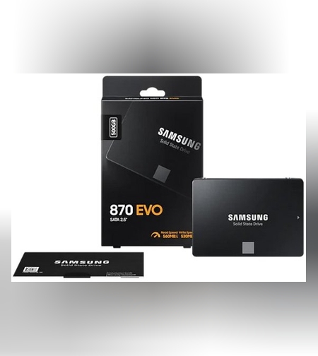 דיסק SAMSUNG EVO870 500GB 2.5 SSD SATA III
