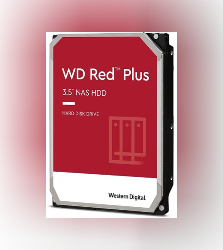 ד. קשיח לנייח WD Red Plus 2TB NAS HDD 5400 RPM 256MB Cache 3.5