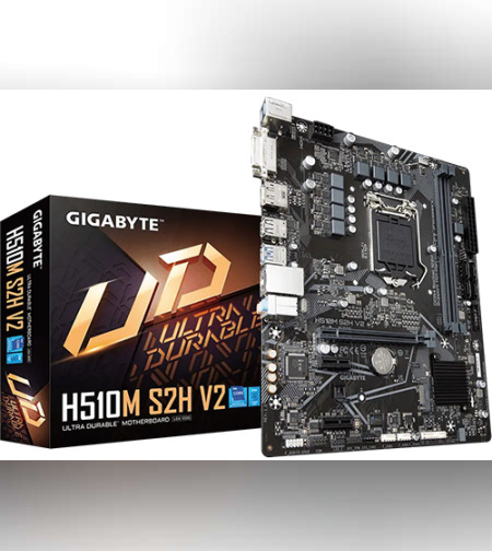 לוח דור 11/10 Gigabyte H510M H 1.1 Micro-Atx LGA1200 PCIE4.0X16