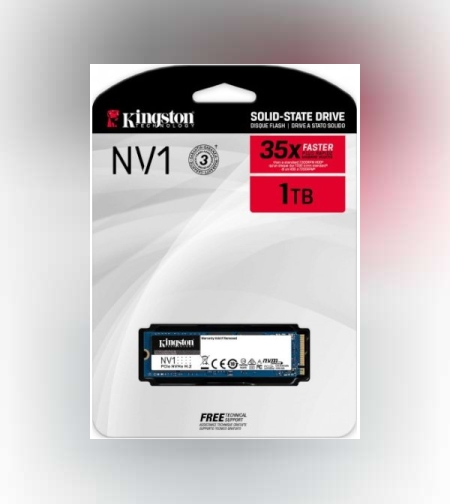 דיסק פנימי Kingston 1TB NVME Gen 3.0X4 NV1 Series 2100/1700MB/s