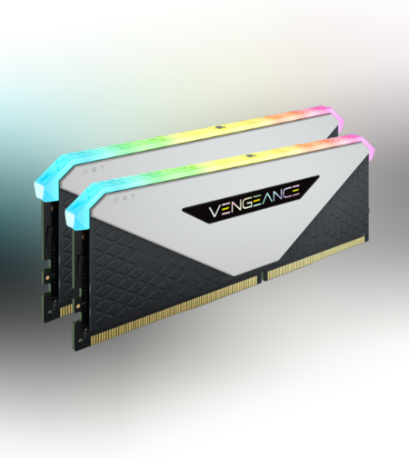 זכרון לנייח Corsair Vengeance RGB RT 16GB 2X8 3200Mhz C16 XMP/AMD
