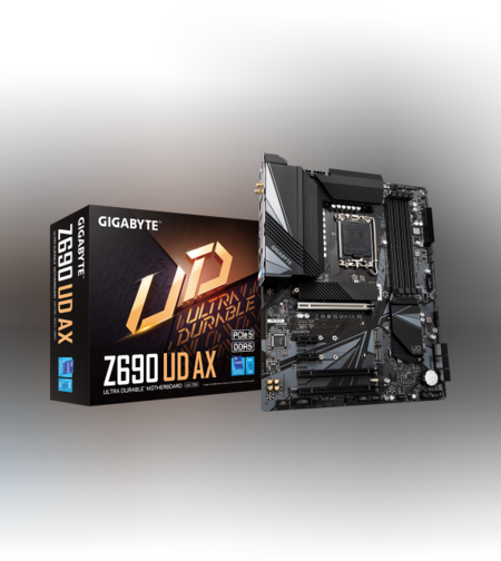 לוח דור 12 Gigabyte Z690 UD AX DDR5 Lga1700 WIFI6 DP HDMI INTEL