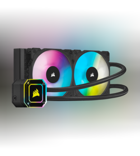קירור נוזלי למעבד Corsair iCUE H115i Elite Capplix 280mm RGB