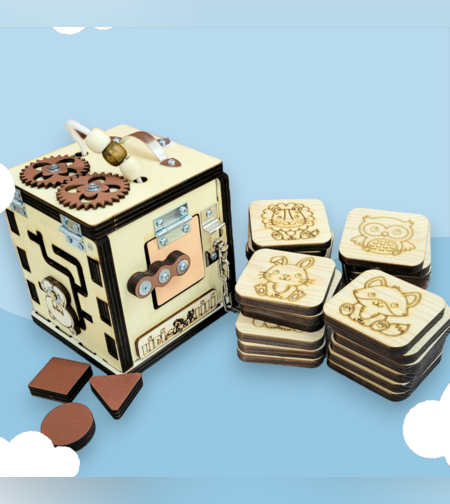 ביזי טו גו עם משחק זיכרון מבצע 3+1