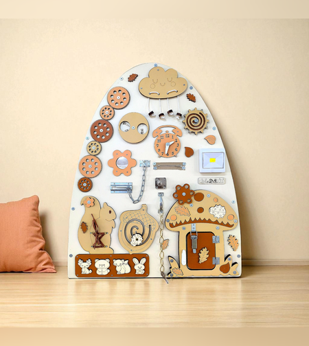 סיפורי יער - לוח פטריה