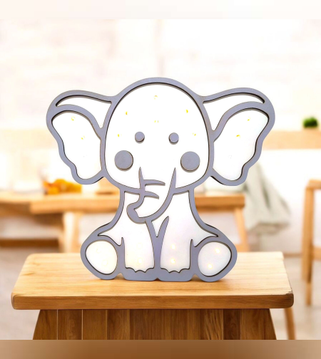 מנורת לילה פיל