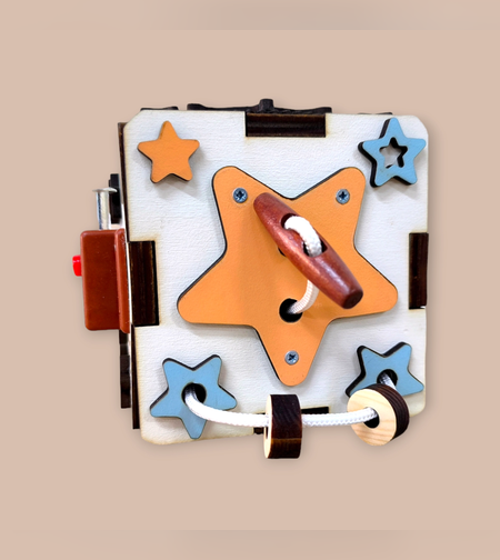 קוביית פעילות צב ים תכלת כתום מבצע 3+1