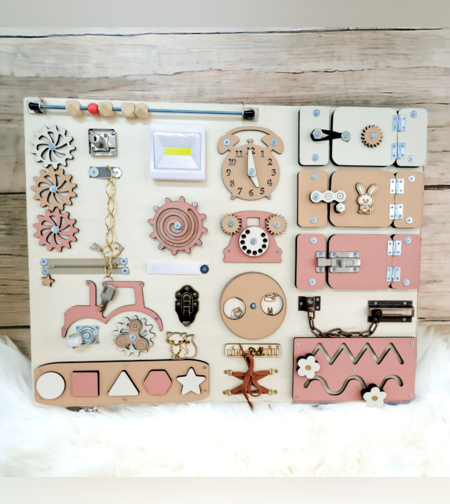 ביזיבורד קלסי ורוד עתיק-בז'