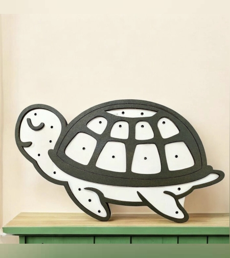 מנורת לילה לב