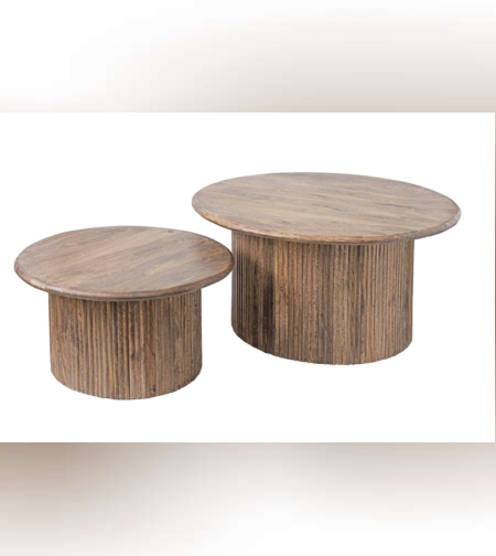 סט שולחנות קנדה קוטר 80